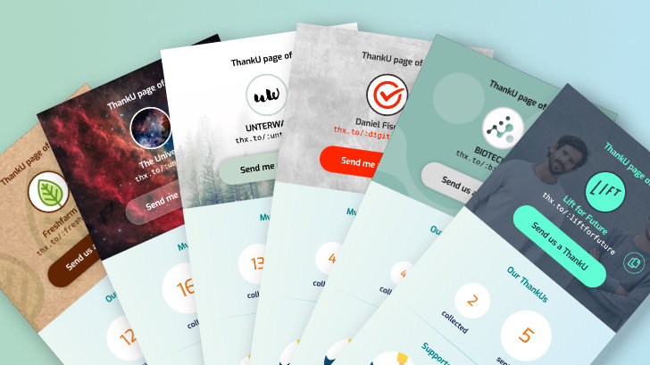 ThankU wallets with co-branding ThankU wallets with co-branding